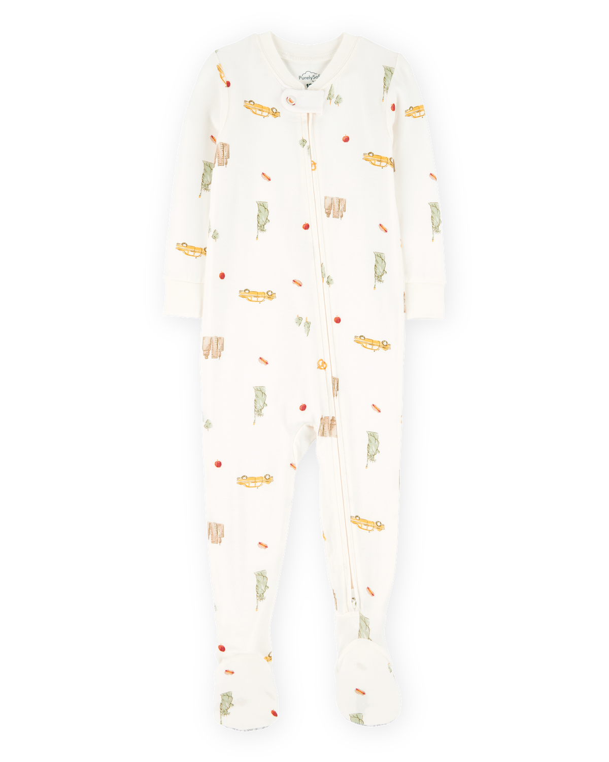 2024高い素材  Footie Print City York New 1-Piece Pajamas PurelySoft ポケモンカードゲーム