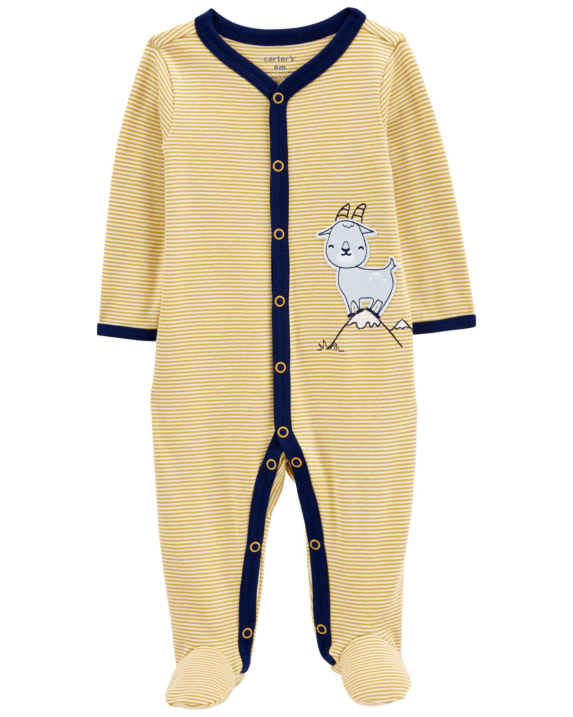 Baby Goat Snap Up Cotton Sleep Play Pajamas Carter s Carter s