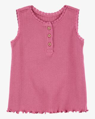 Product image 1 of Toddler Rib Tank Top - Pink
