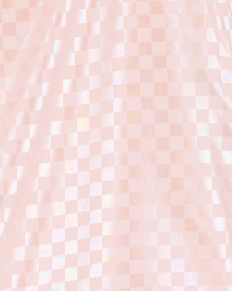  Product image 3 of Kid Metallic Checkered Fleece-Lined Midweight Jacket
