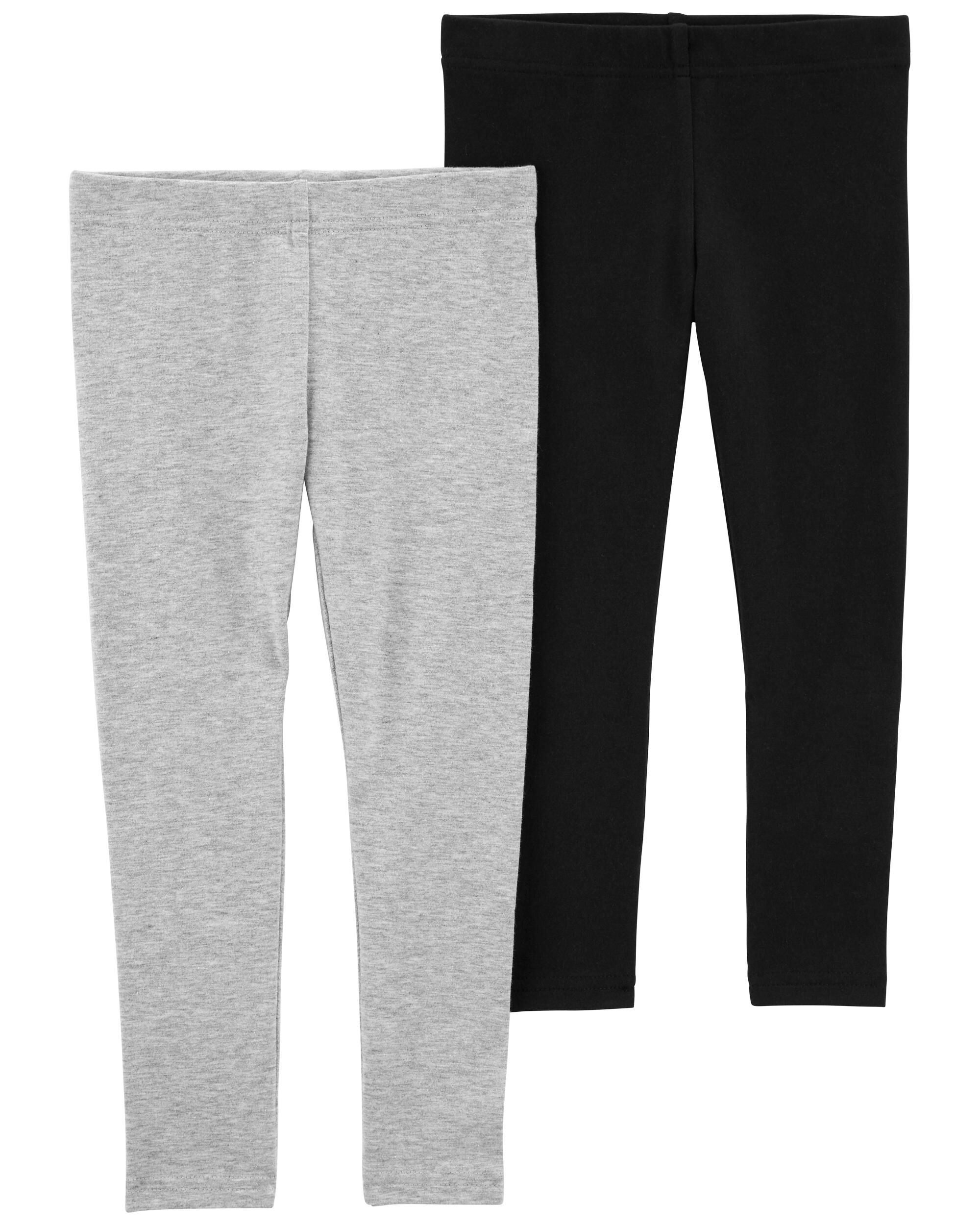 Girls solid leggings hotsell