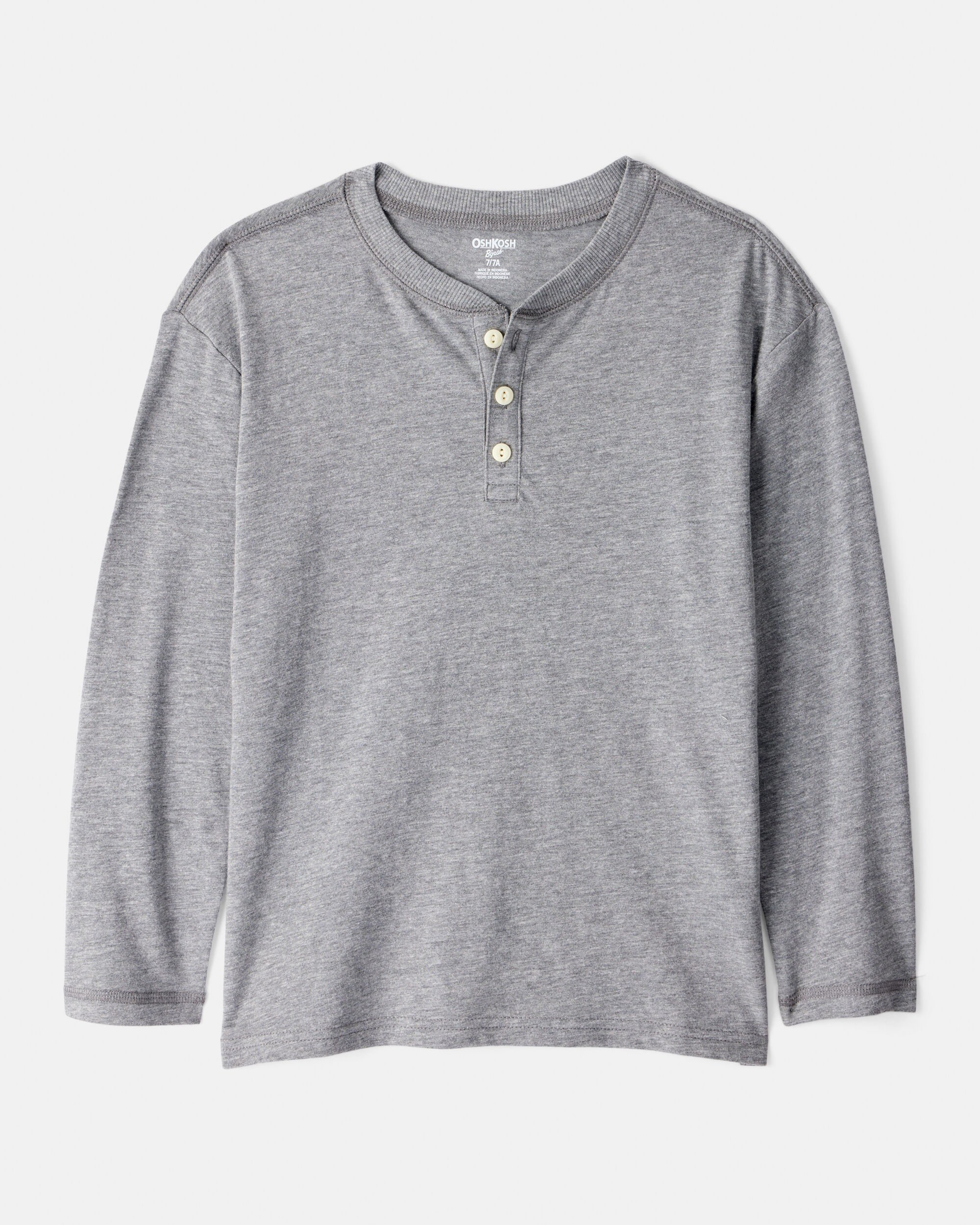 Boys Long-Sleeve Pocket Tee - Green - Carter's | Carter's