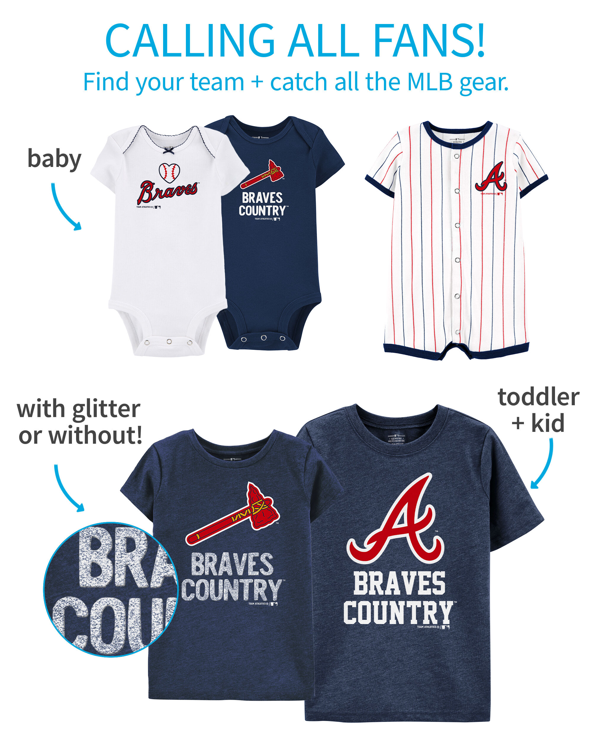 Atlanta Braves I Love Watching With My Uncle Kids Toddler T-Shirt 