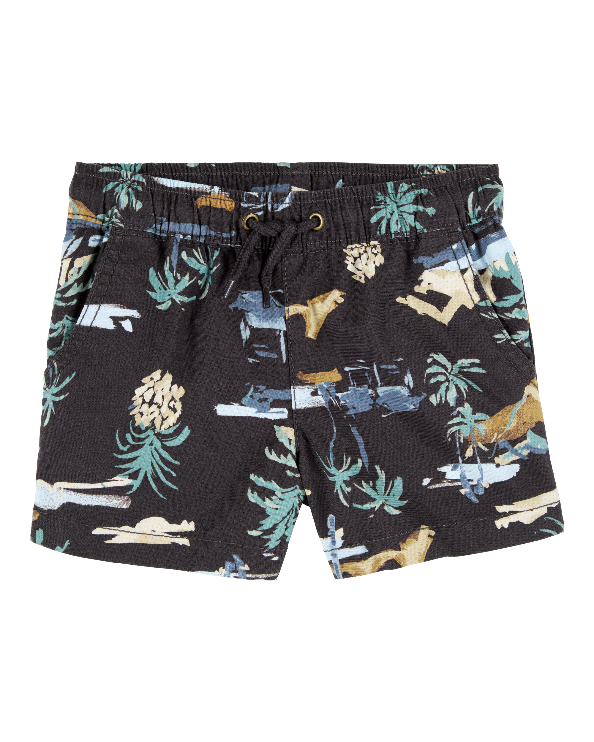 Baby Tropical Print Pull-On Short