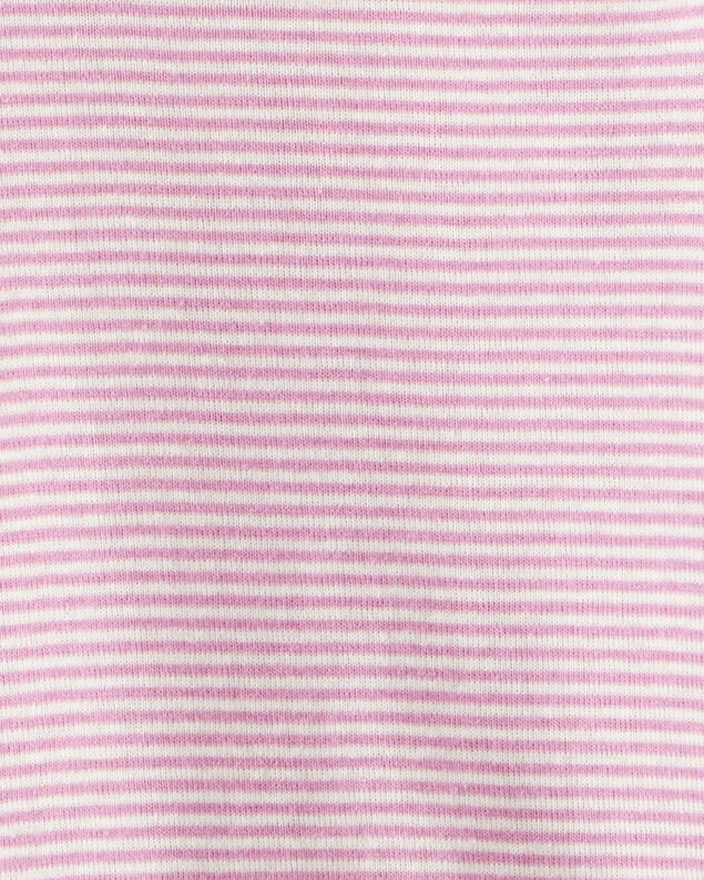 Product image 2 of Baby Girl 4-Pack Polar Bear Print Cotton Long-Sleeve Multipack Bodysuits - White/Purple/Blue