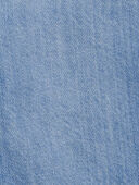 Blue - Toddler Denim Shortalls - Blue, Selected