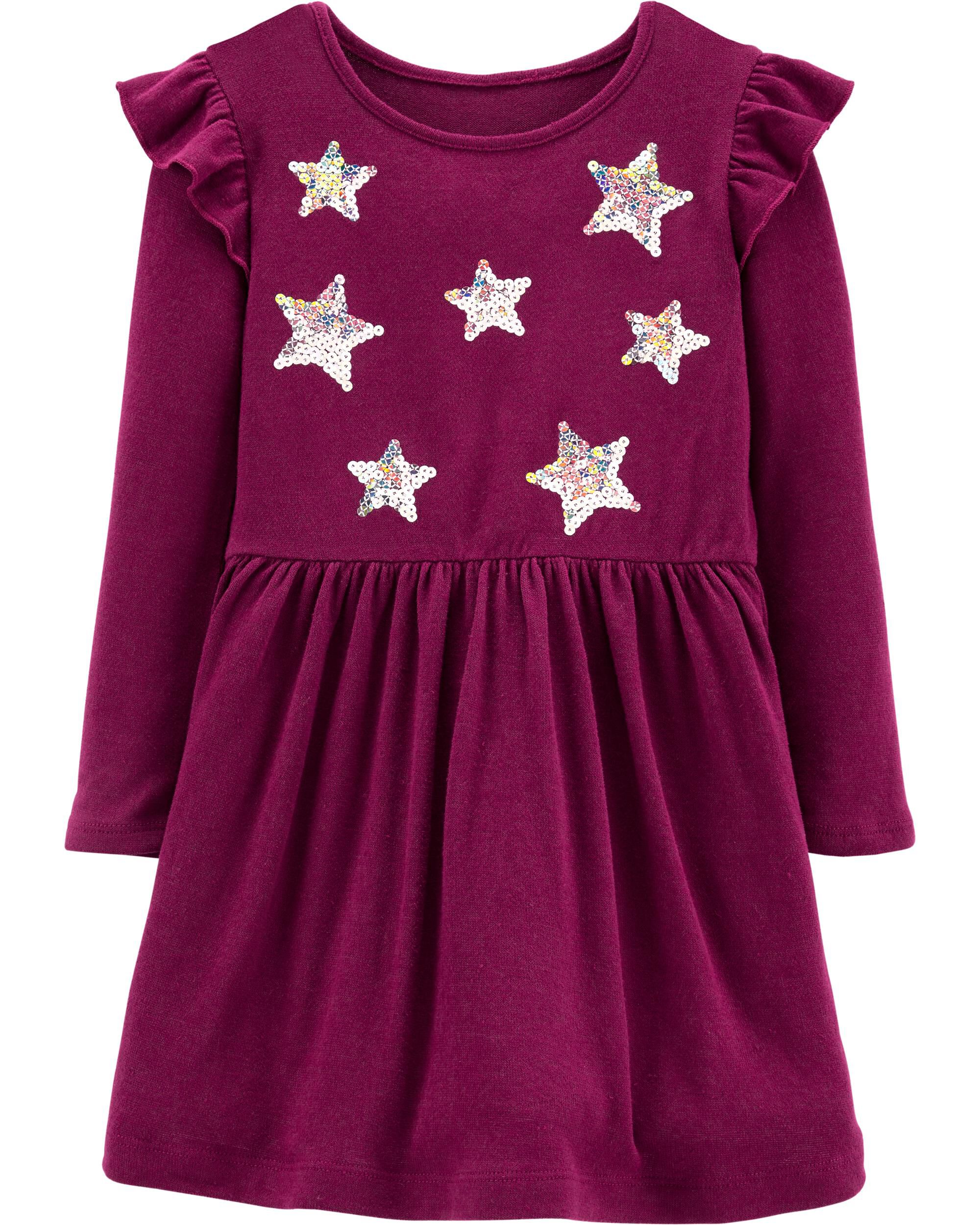 Carters star dress clearance