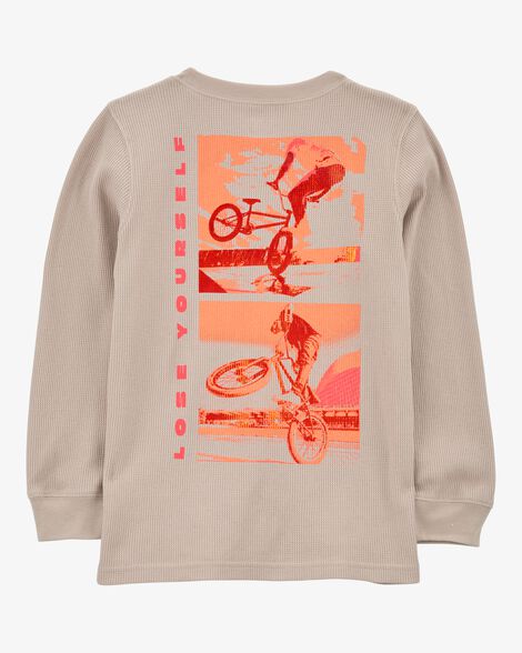  Product image 2 of Kid BMX Bike Foil Thermal Graphic Tee