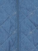Chambray - Toddler Quilted Chambray Mid-Weight Jacket, Selected