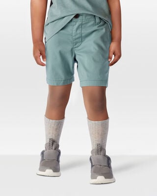 Product image 2 of Toddler Flat-Front Shorts - Teal