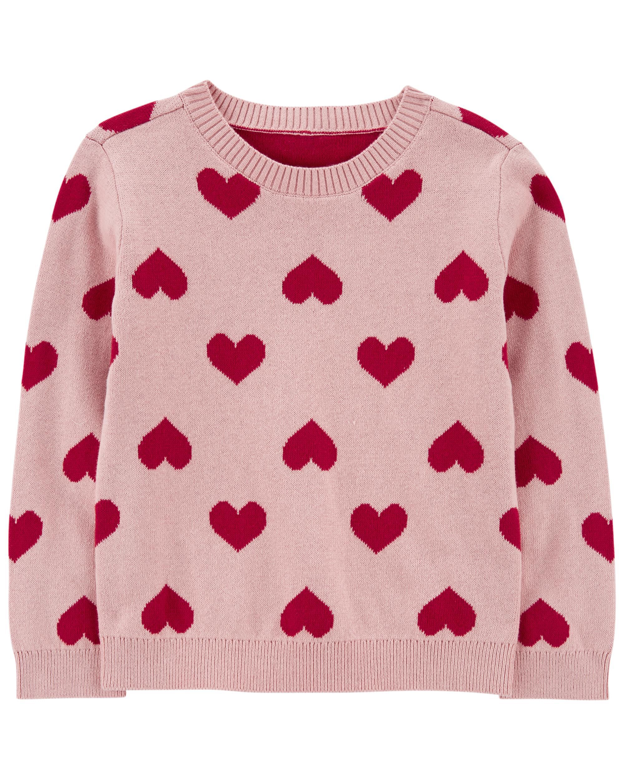 Baby Valentine s Day Heart Sweater Carter s Carter s