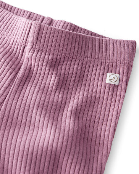 Product image 3 of Toddler 2-Pack Organic Cotton Rib Leggings