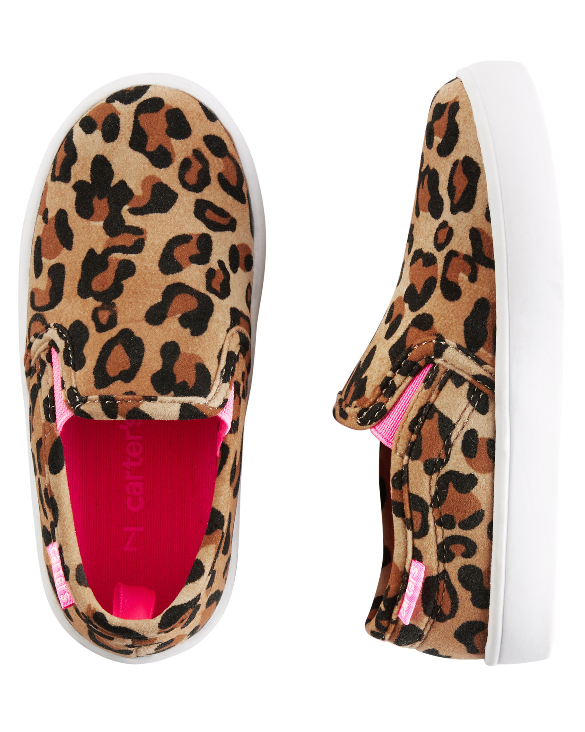 Leopard Print Slip-On Shoes | carters 