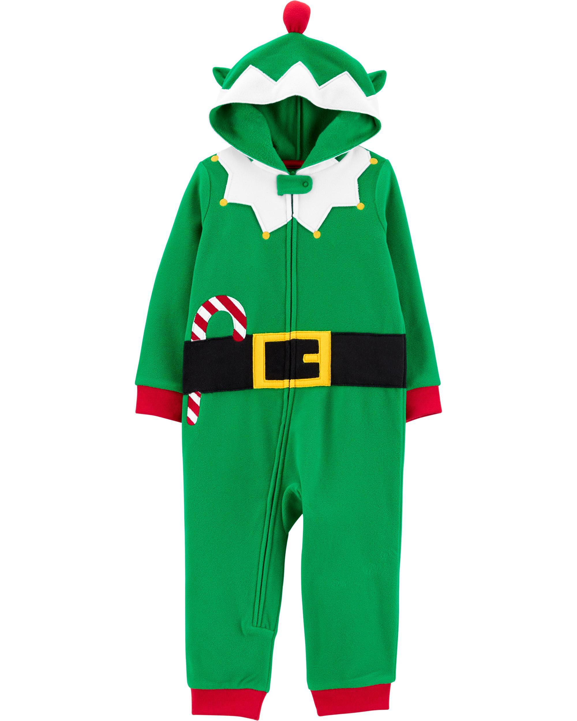 Carters elf pajamas clearance