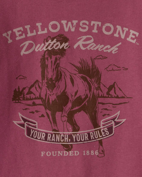Product image 2 of Toddler Yellowstone Short-Sleeve Graphic Tee - Red