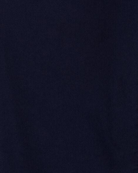 Kid Slim Tapered Chino Uniform Pants - Navy