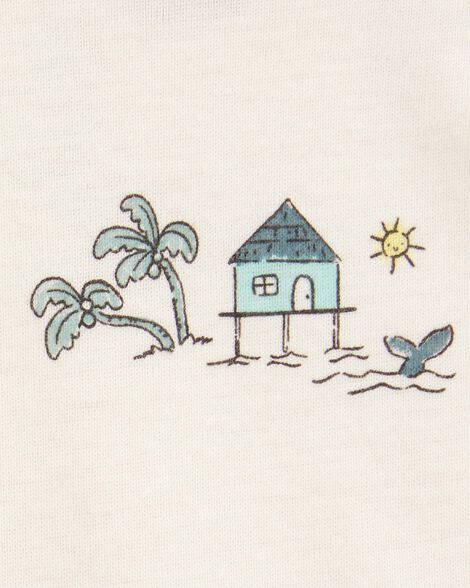  Product image 2 of Baby 5-Pack Ocean Print Sleeveless Bodysuits