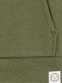 Green - Baby Zip-Up Fleece Hoodie, Selected
