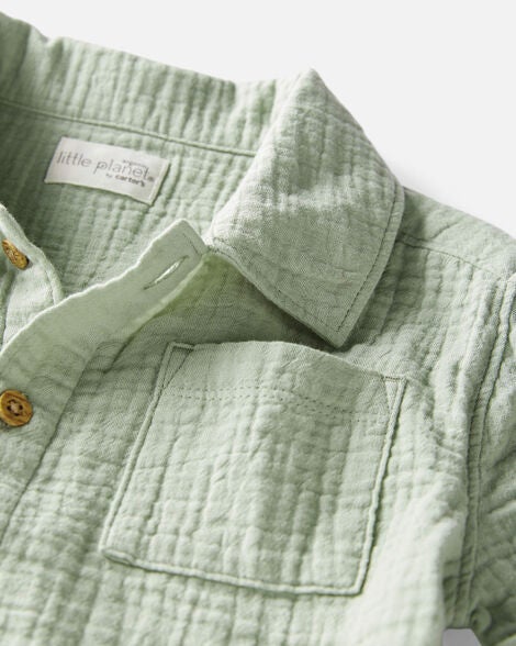  Product image 4 of Toddler 2-Piece Organic Cotton Gauze Set