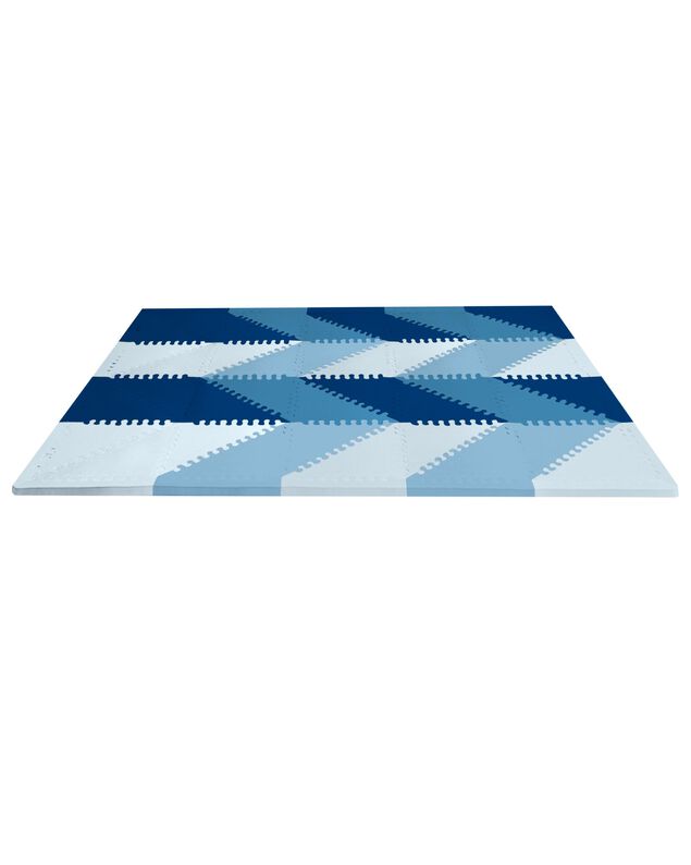 Product image 1 of Playspot Geo Foam Floor Tiles - Blue Ombre