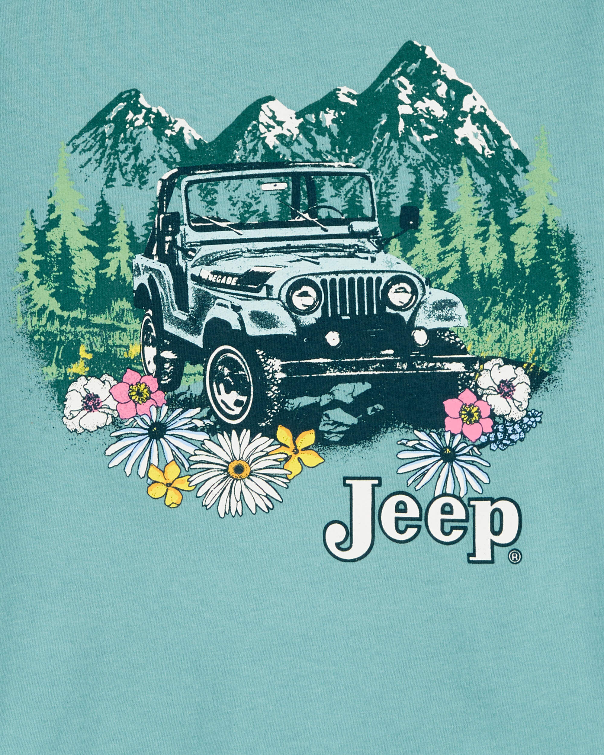 [JEEP]★24SS★Jeep loose fit neon color print T-shirt Kid Jeep Graphic Tee - OshKosh | Carter's