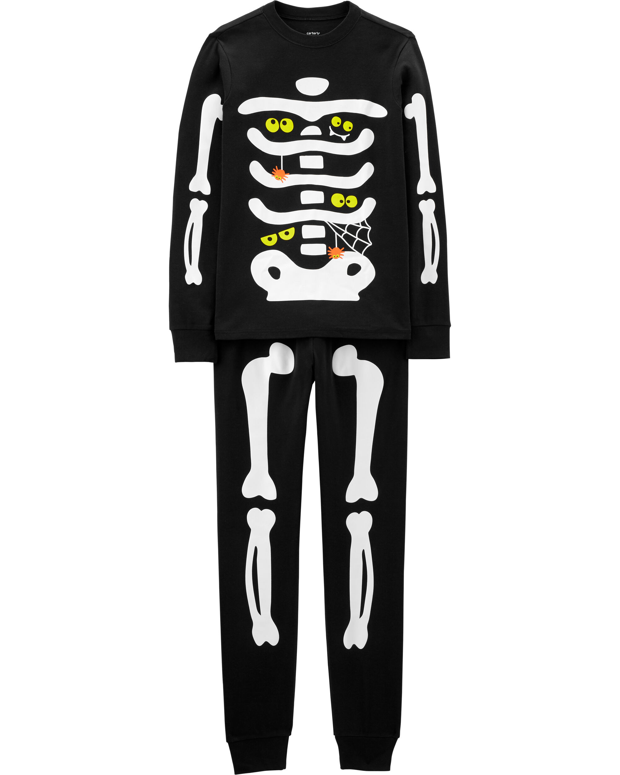 carters skeleton pajamas