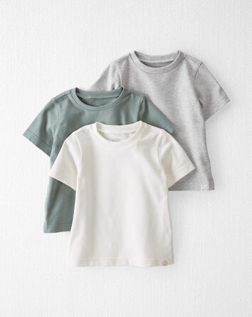 Baby 3-Pack Organic Cotton T-Shirts
