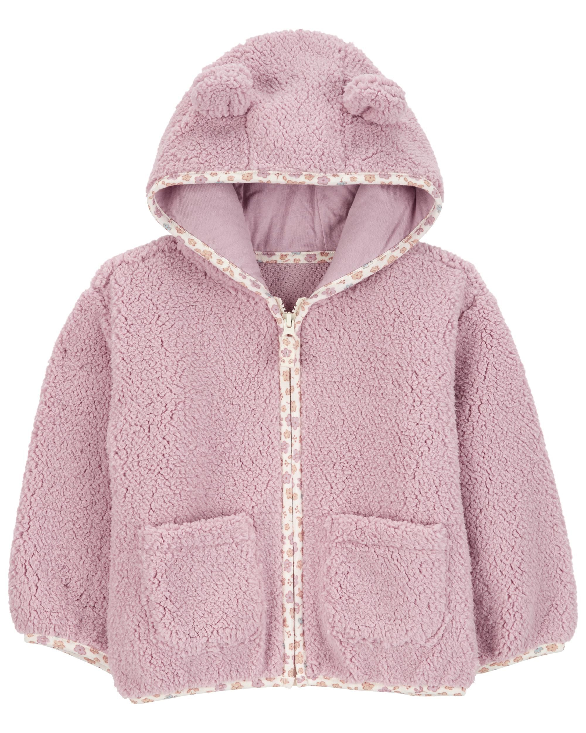 Baby Leopard Zip Up Sherpa Hoodie Carter s Carter s