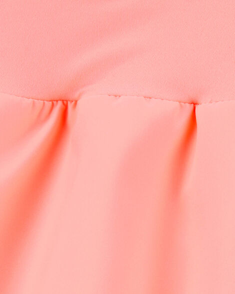 Product image 4 of Kid Flowy Layered Flip Short - Coral