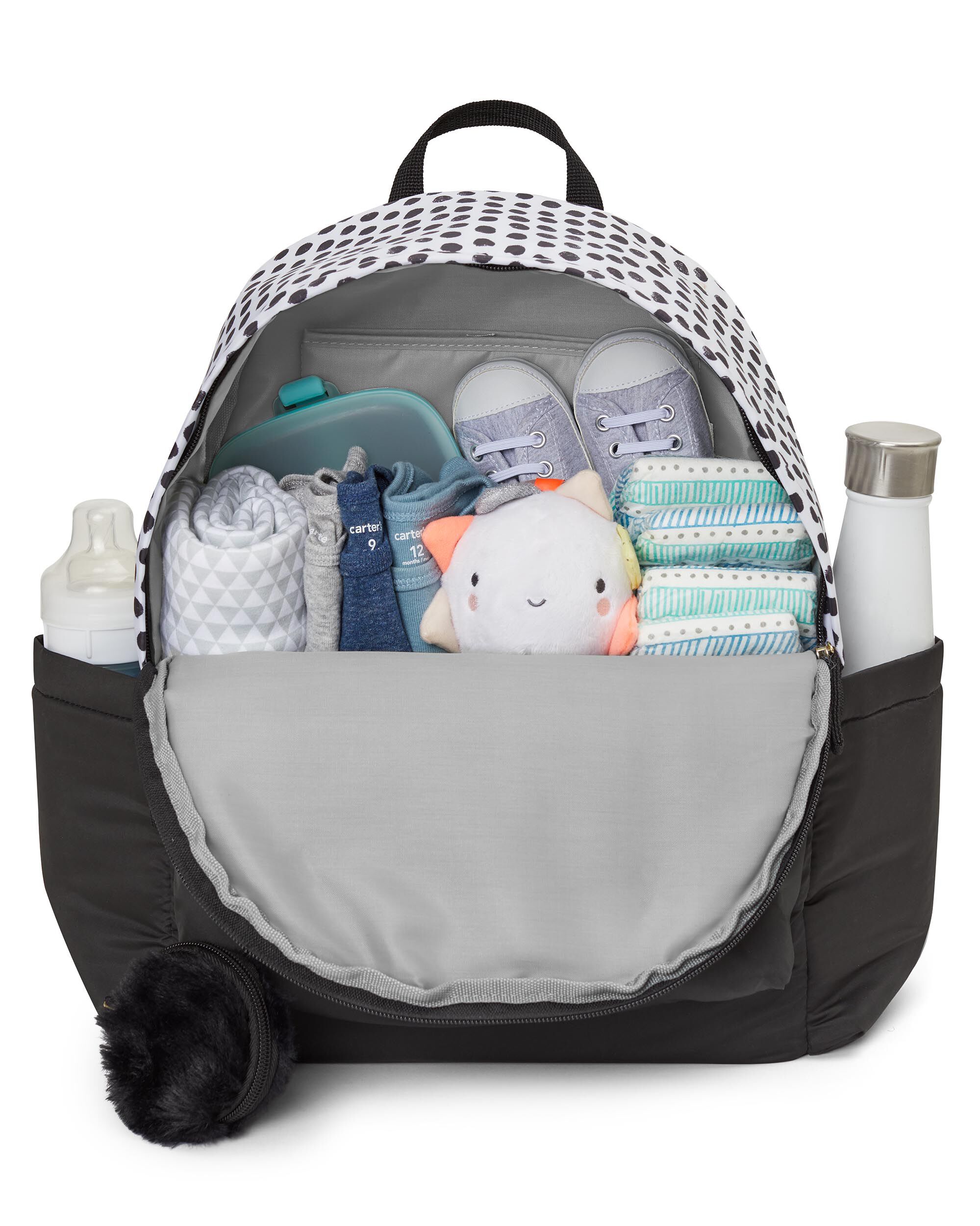 carter's cross hatch sport backpack diaper bag