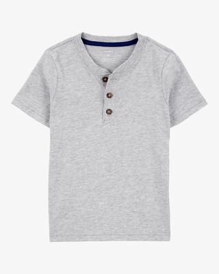 Product image 1 of Baby Short-Sleeve Henley Tee