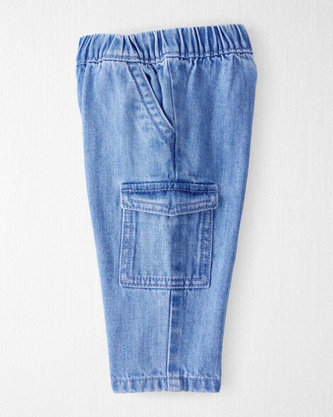 Product image 4 of Baby Organic Cotton Chambray Cargo Pants