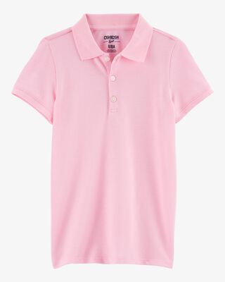 Product image 1 of Kid Pique Cotton Uniform Polo