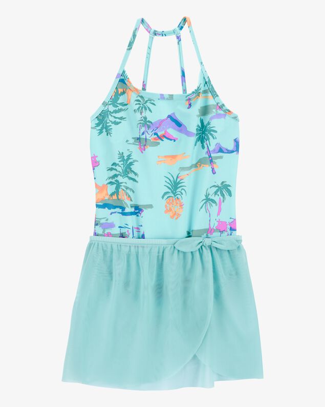 Product image 1 of Kid  Tropical 1-Piece and Sarong Set