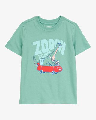 Product image 1 of Toddler Dinosaur Short-Sleeve Graphic Tee - Green