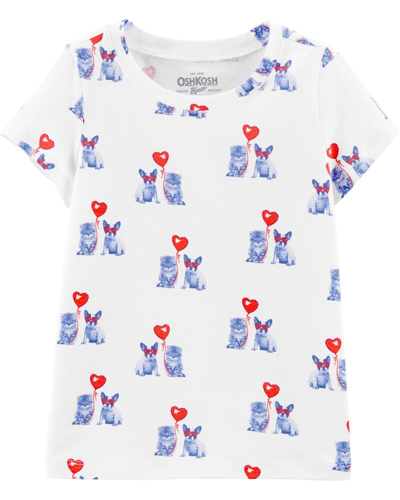 Cat Dog Valentine S Day Tee Carters Com