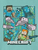 Turquoise - Kid Minecraft® Tee, Selected