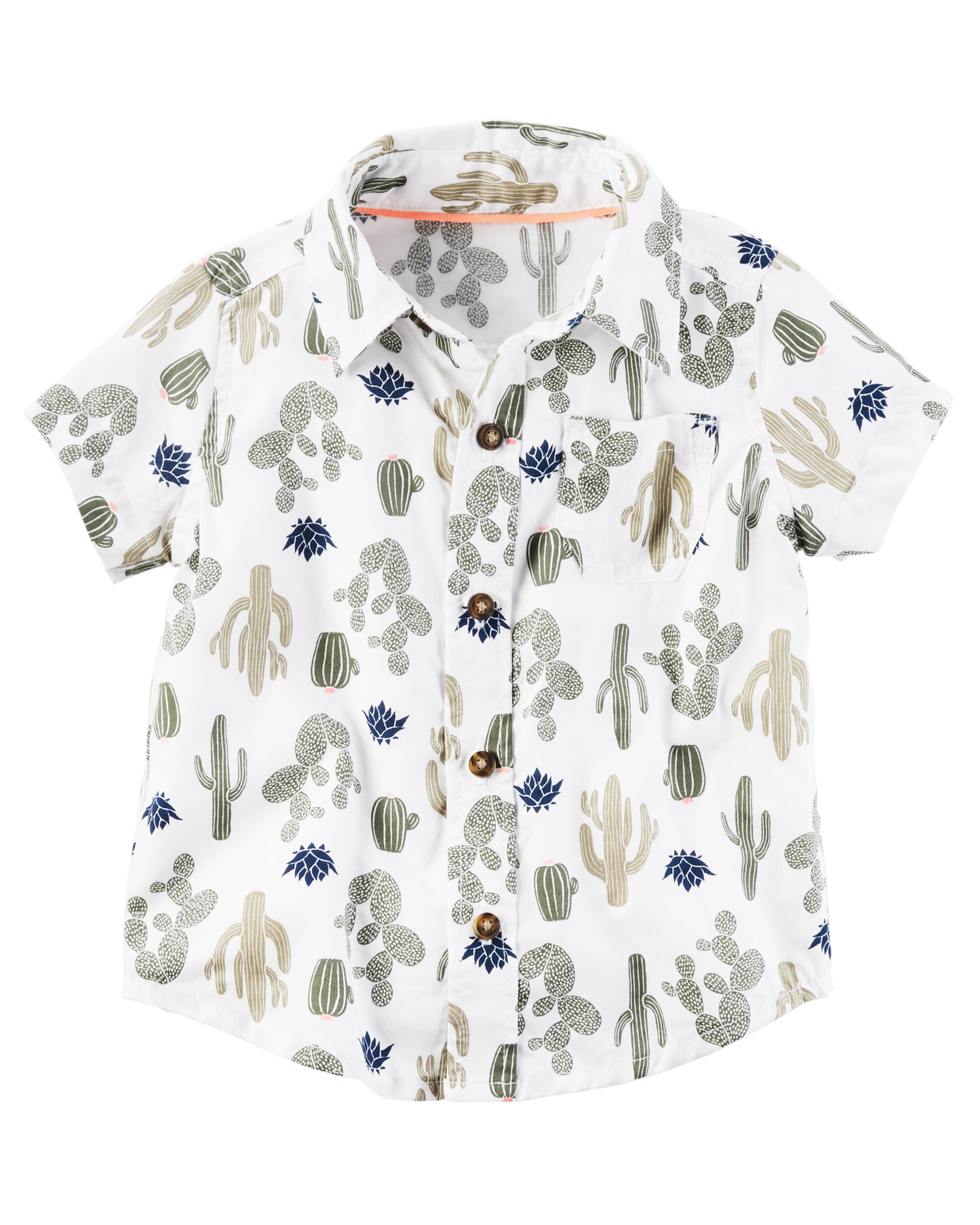 cactus print baby clothes