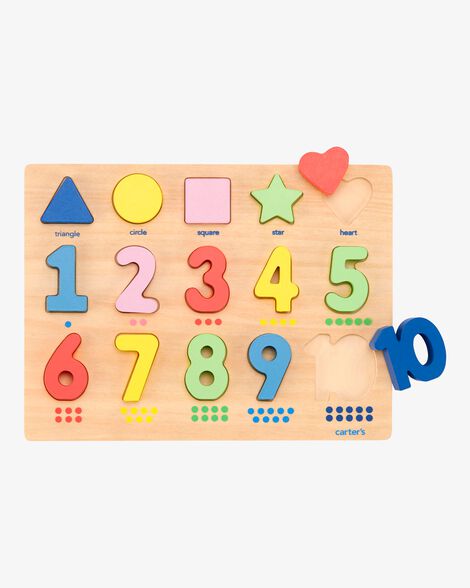  Product image 1 of Toddler Wooden Activity Puzzle