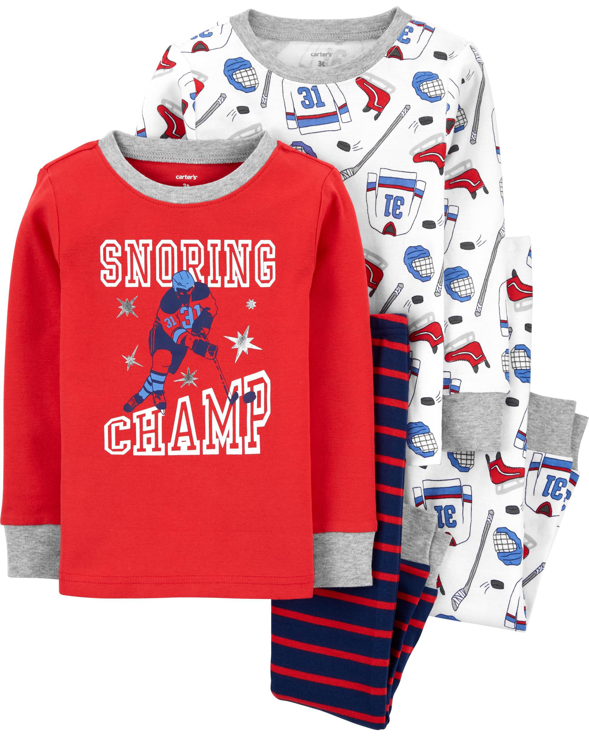 Carters hockey pajamas Clearance