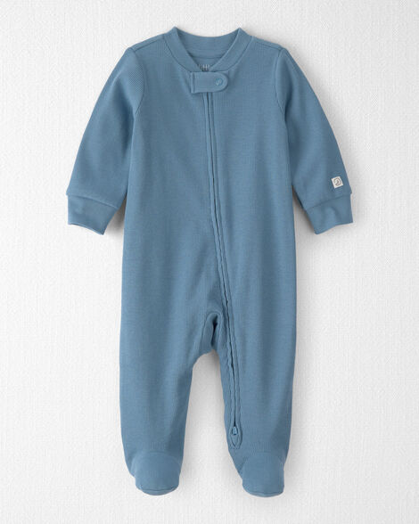 Baby Organic Cotton Rib Sleep & Play Pajama