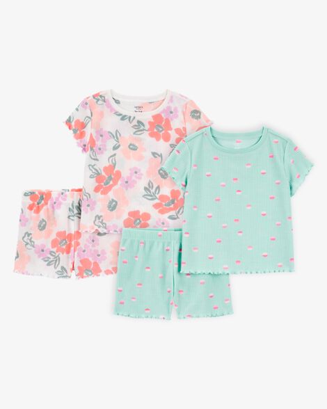 Product image 1 of Toddler 4-Piece Loose Fit Pajamas