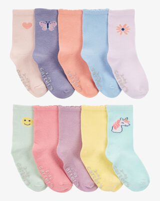 Product image 1 of Toddler 10-Pack Crew Socks