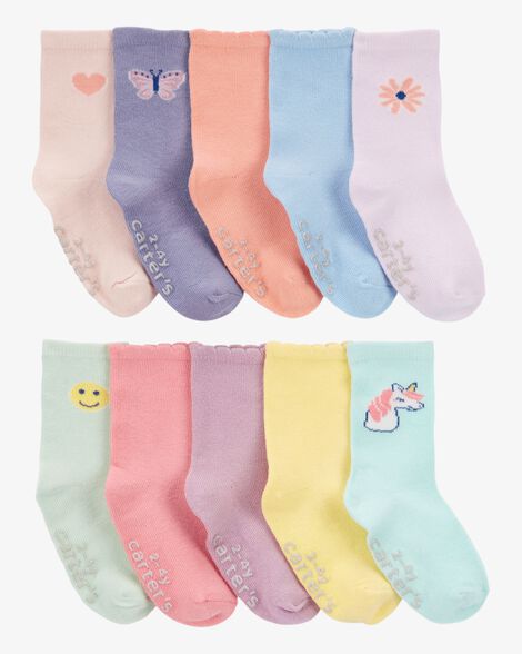  Product image 1 of Toddler 10-Pack Crew Socks