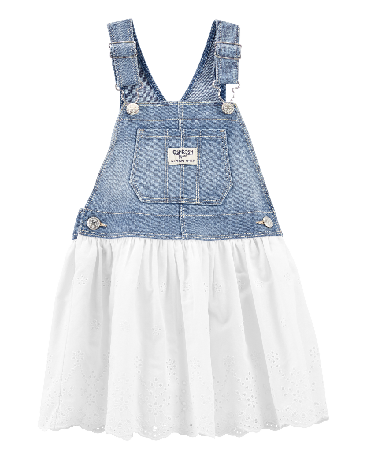 Overall dress for baby girl outlet