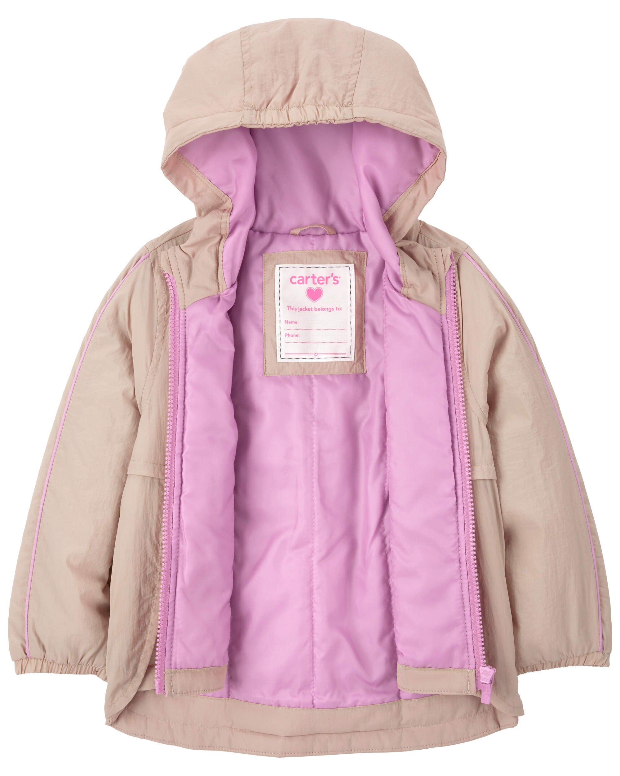 Toddler Mid Weight Poly Filled Jacket Carter s Carter s