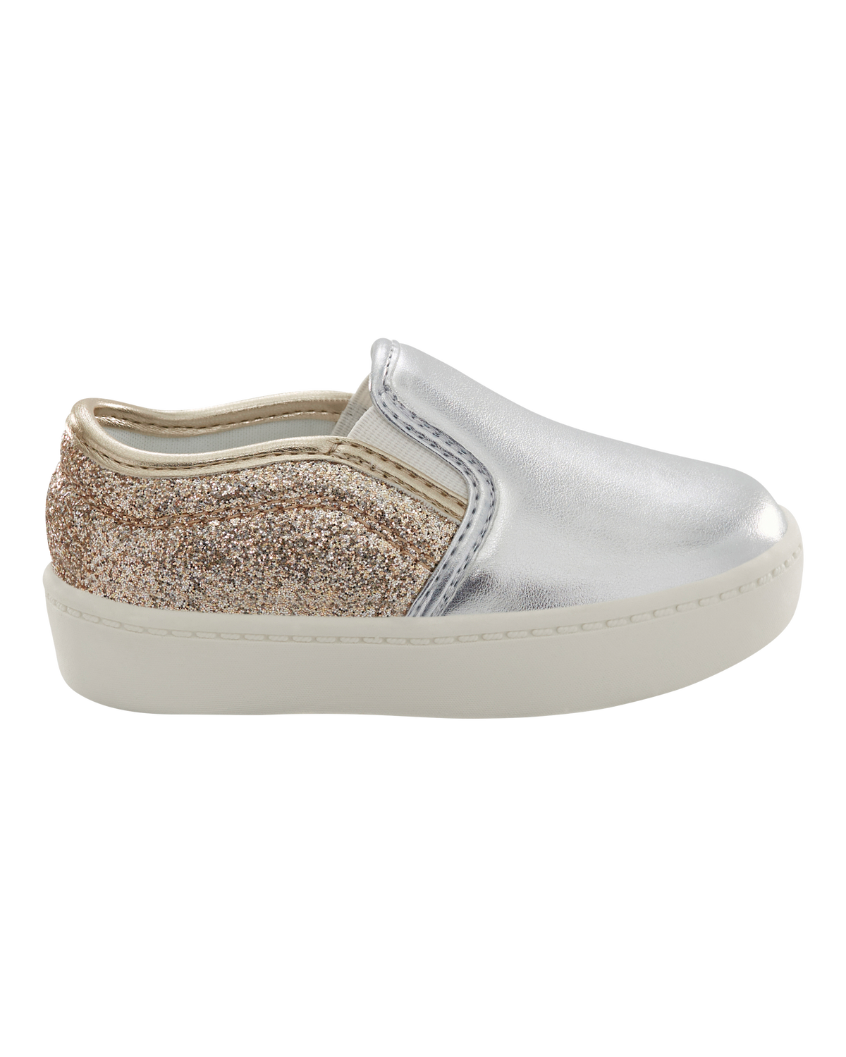Shiny slip on shoes hotsell