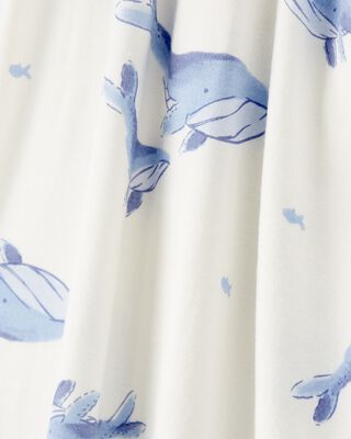Product image 2 of Baby 1-Piece Whale PurelySoft Footie Pajamas