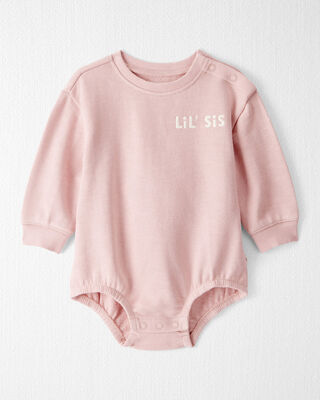 Baby Organic Cotton Lil' Bro Bubble 