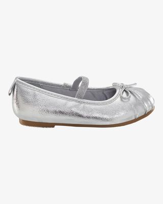Product image 2 of Toddler Ballet Slippers - Silver
